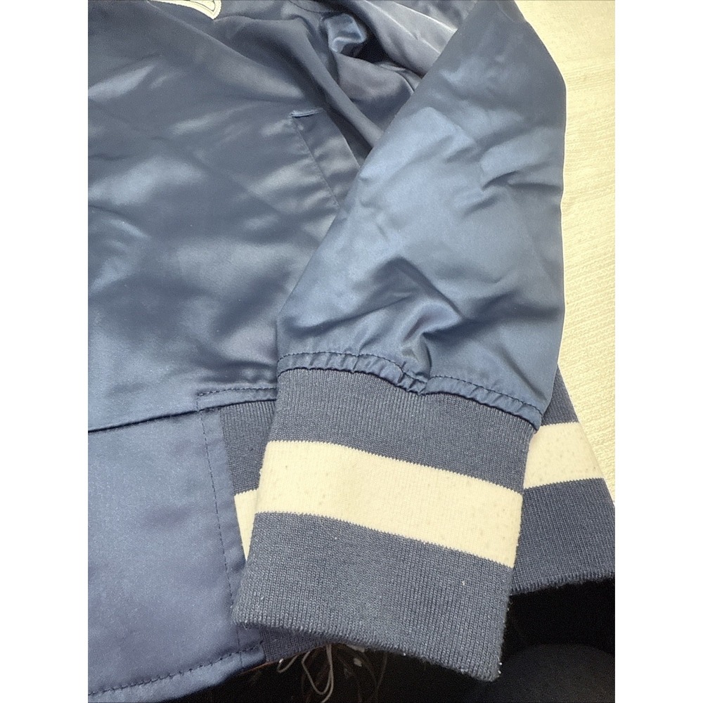 Touch By Alyssa Milano NFL New England Patriots Women's Jacket Sz S Satin Bomber - Picture 4 of 16
